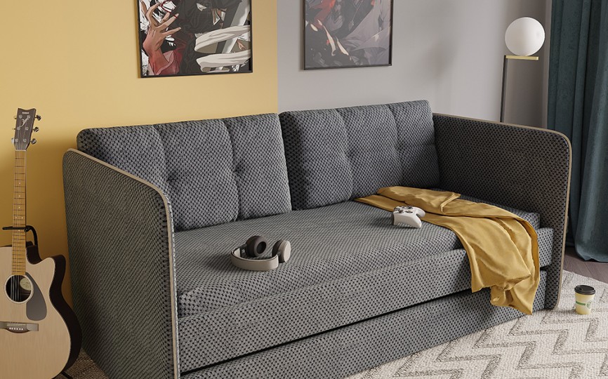 Кровать мягкая "Айрис" ткань Citus Кровать мягкая "Айрис" ткань Citus