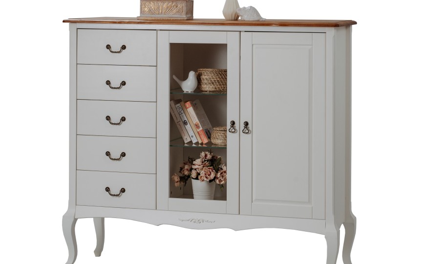 Комод Ари-Прованс №19-240, на высоких ножках