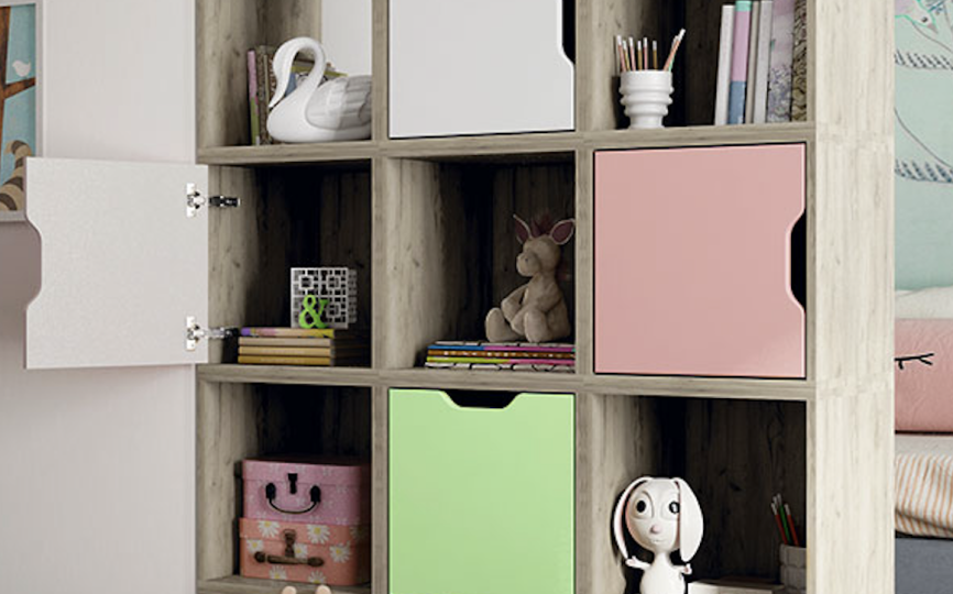 Стеллаж модульный Буква (Композиция №7)