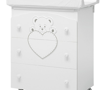 Комод пеленальный с ванночкой Erbesi Lulu