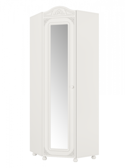 Шкаф угловой с зеркалом Ассоль АС-522К (с короной) Шкаф угловой с зеркалом Ассоль АС-522К (с короной)