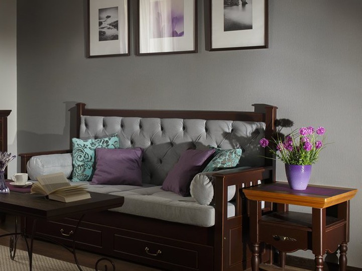 Тумба Бьёрт квадратная на высоких ножках 1-63