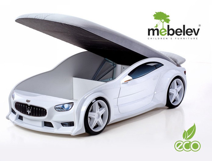 Кровать-машина объемная NEO "Мазерати" Полиция