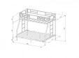 Двухъярусная кровать Гранада ПЯЯ 140