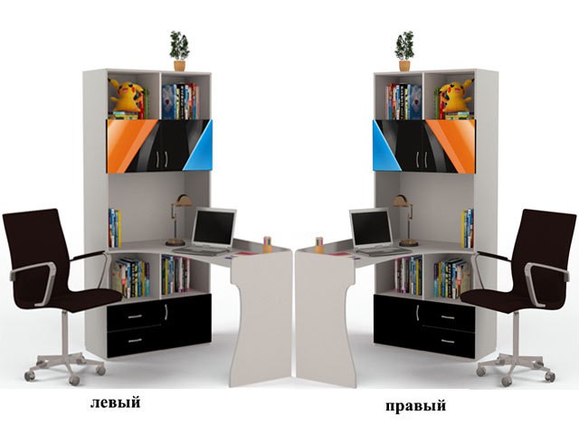Стол-стеллаж "Pilot" левый или правый 