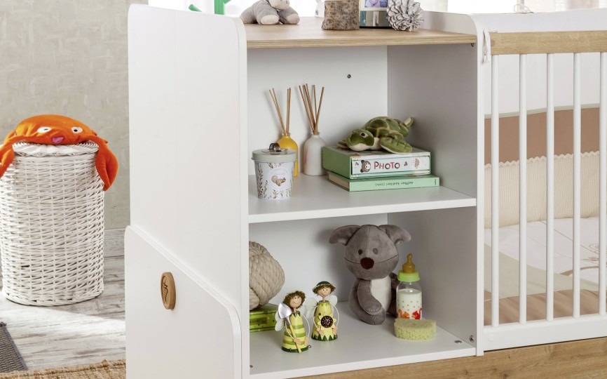 Кровать детская трансформер L Natura Baby