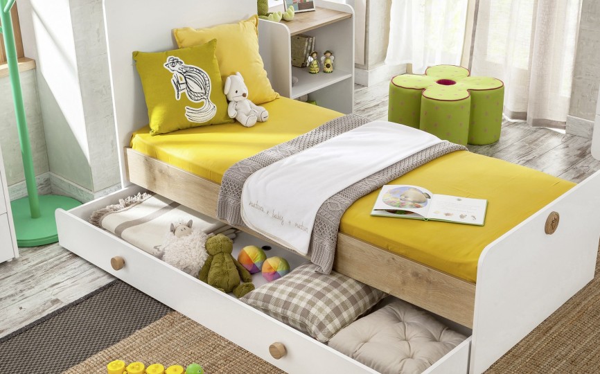 Кровать детская трансформер L Natura Baby