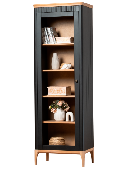 Шкаф книжный Грета №5-140/180