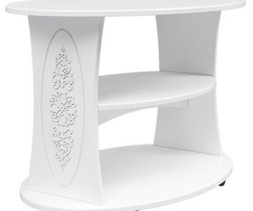 Стол журнальный Ассоль АС-17 Белый