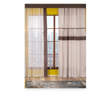 Шторы "Cool" (160x260 см, 1 шт. в комплекте), CL-5303