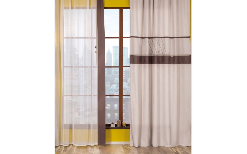 Шторы "Cool" (160x260 см, 1 шт. в комплекте), CL-5303