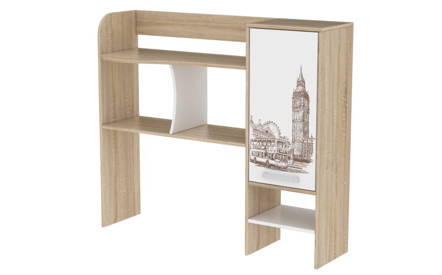 Надстройка стола компьютерного Лайт-1