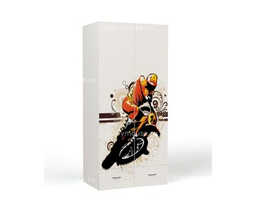 Шкаф 2-х дверный "Extreme" Moto Шкаф 2-х дверный "Extreme" Moto