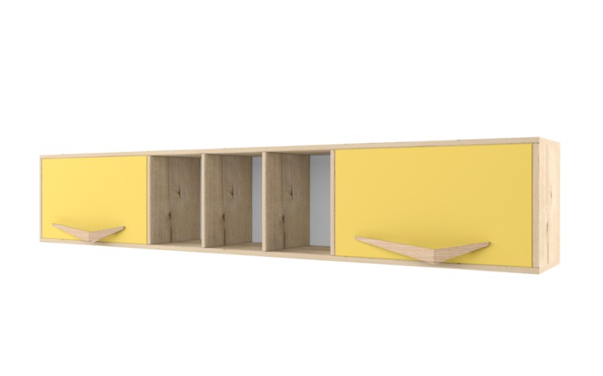 Полка длинная "Два плюс Два" (корпус дуб ирландский)