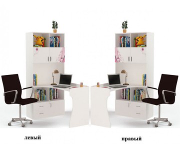 Стол-стеллаж "Фея" без/со стразами Swarovski левый или правый Стол-стеллаж "Фея" без/со стразами Swarovski левый или правый