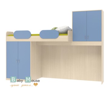 Кровать верхняя Дельта №18.04