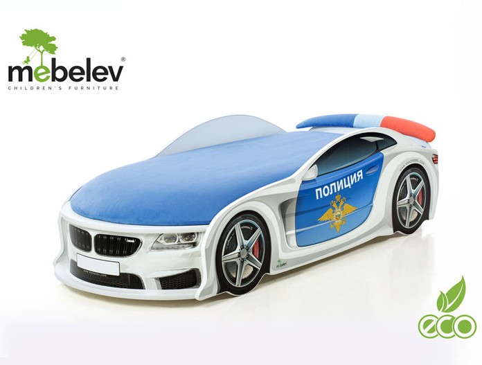 Кровать-машина "БМВ-М Police" Кровать-машина "БМВ-М Police"