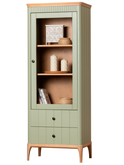 Шкаф книжный Грета №6-140/180