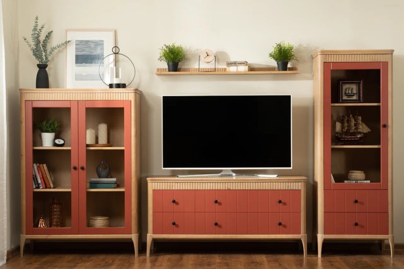 Шкаф книжный Грета №6-140/180