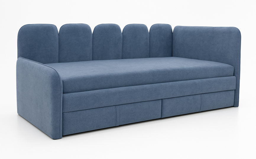 Кровать диван Катрин с низким изножьем