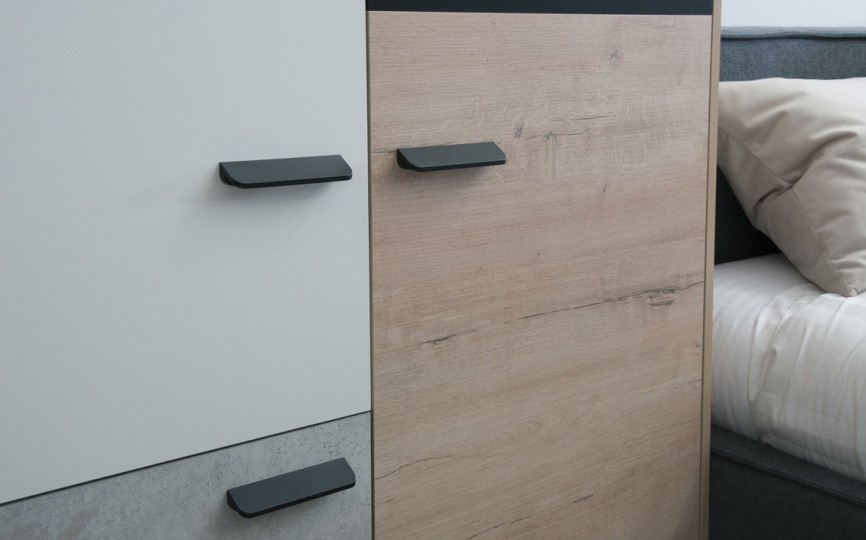 Тумба подкатная Либерти Блэк ТЗ    