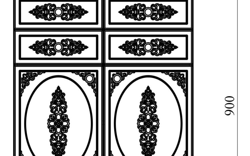 Комод Ассоль АС-18 Белый