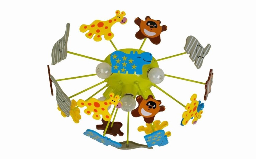 Люстра детская "Зоопарк" CL602151