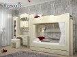 Набор мебели для детской Ассоль плюс 3 вариант Ваниль