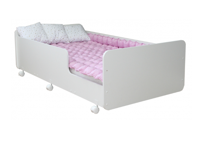 Кровать подростковая Р439 Капризун 4 белый