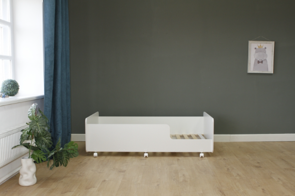 Кровать подростковая Р439 Капризун 4 белый