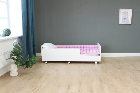 Кровать подростковая Р439 Капризун 4 белый