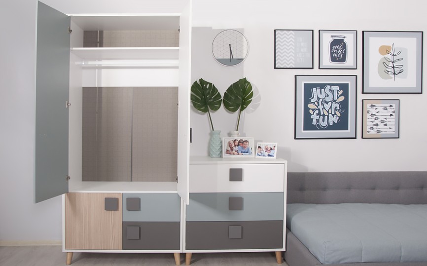 Шкаф двухстворчатый Ш2 "Димика"