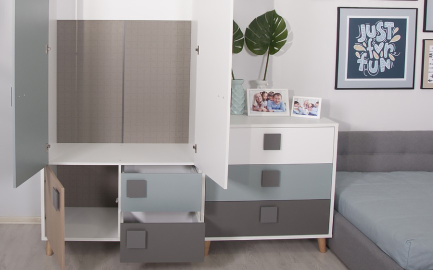 Шкаф двухстворчатый Ш2 "Димика"