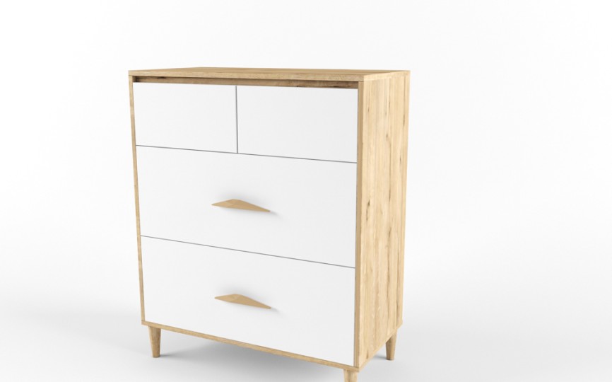 Комод "Два плюс Два" (корпус дуб ирландский)