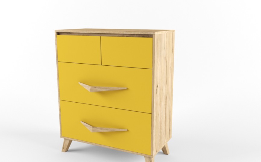 Комод "Два плюс Два" (корпус дуб ирландский)