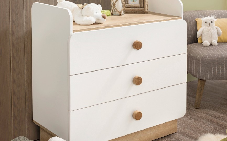 Комод со столиком пеленальным Natura Baby