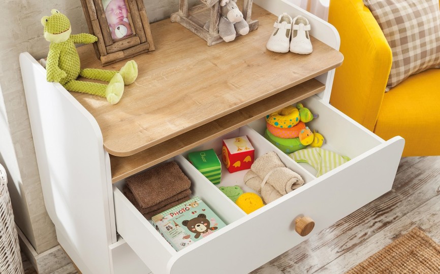 Комод со столиком пеленальным Natura Baby