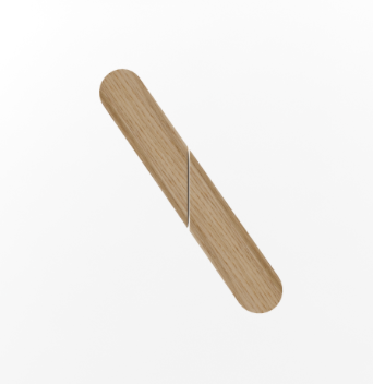 Комод "Два плюс Два" (корпус белый) Ручка Диагональ