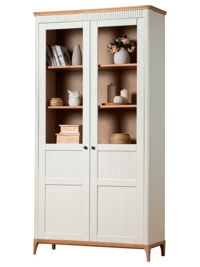 Шкаф книжный Грета №7-140/180