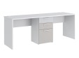 Стол на два рабочих места с тумбой Моно С3  