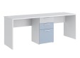 Стол на два рабочих места с тумбой Моно С3  