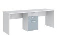 Стол на два рабочих места с тумбой Моно С3  