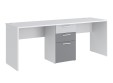 Стол на два рабочих места с тумбой Моно С3  