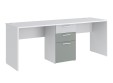 Стол на два рабочих места с тумбой Моно С3  