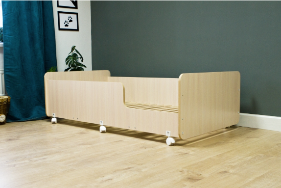 Кровать подростковая Р439 Капризун 4 дуб млечный