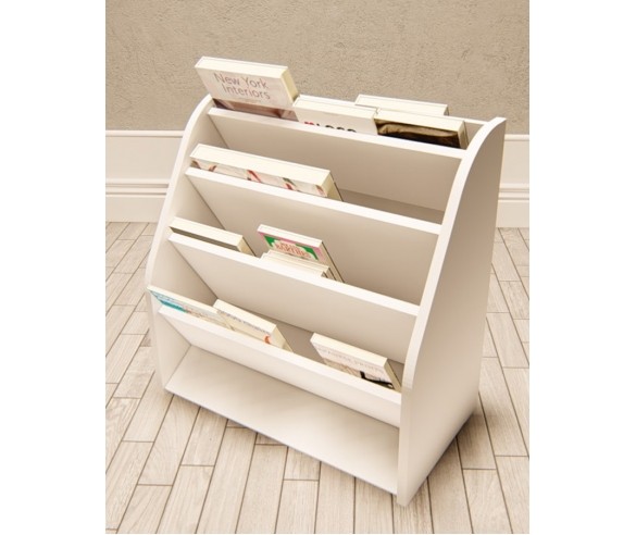 Стеллаж для книг Сказка цвет Белый ДС-23