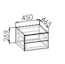 Стол прямой с ящиками Ламбо Стол прямой с ящиками Ламбо