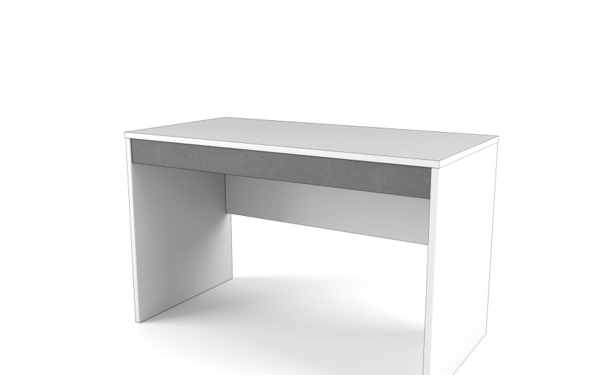 Стол с ящиком "Два плюс Два" (корпус белый)