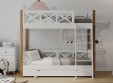Кровать Nordic Cross 2, двухъярусная разборная