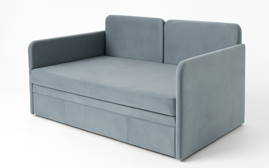 Кровать диван Смурф